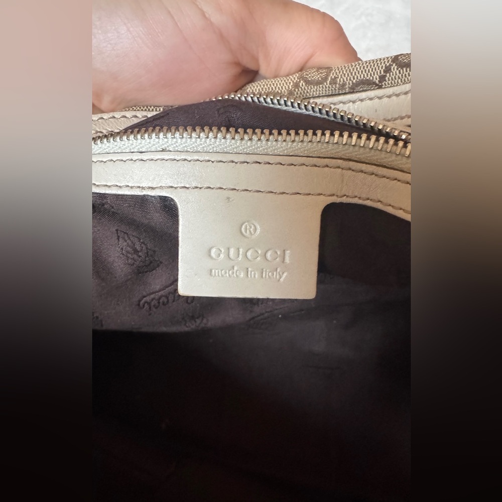 Vintage Gucci Twins Boston GG Canvas Shoulder Bag - Picture 9 of 10